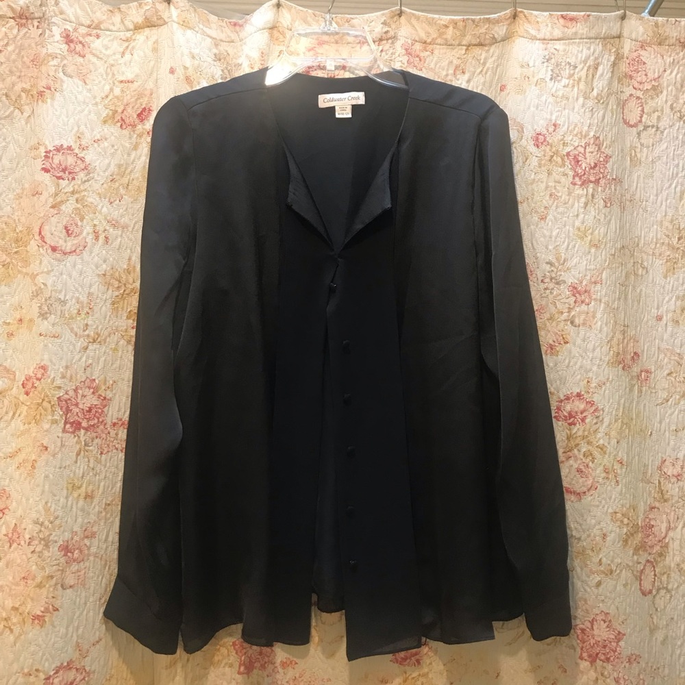 Slinky, classy blouse